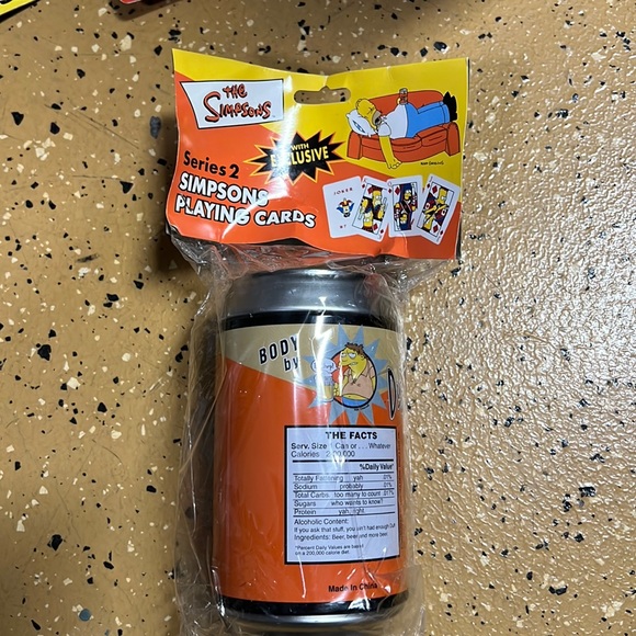 Brand New Simpsons Playing Cards in Collectable Can - Picture 1 of 3